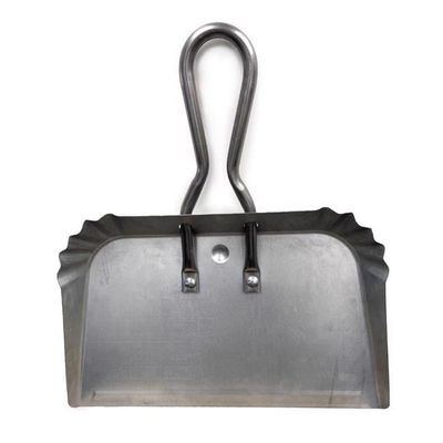 212 Main 18 x 17 in. Steel Heavy Duty Dust Pan Silver
