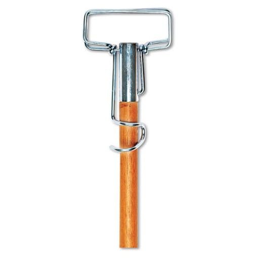 212 Main Spring Grip Metal Head MOP Handle for Most MOP Heads with 60 in. Wood Handle - Natural - 60 in.