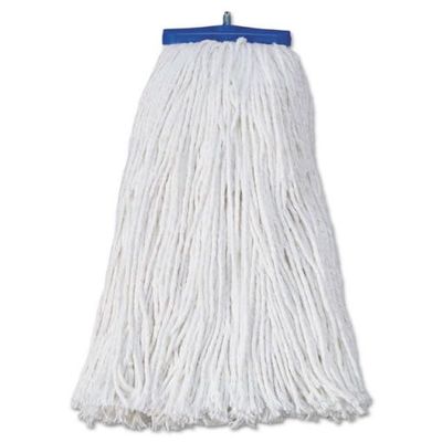 212 Main BW 20 oz Economical Lie-Flat MOP Head - White - Rayon Fiber - 12 per Case