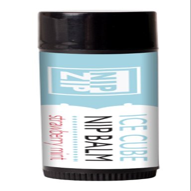 Sensuva Nip Zip Ice Cube Nipple Balm .15 oz tube (Strawberry Mint)