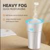 Mauna Torch Aroma Diffuser for Cars White USB - Aromatherapy Essential Oil Diffuser, Air Diffuser/Humidifier 2 Mist Modes, Jellyfish Erupt, Excellent Gift for All view 4