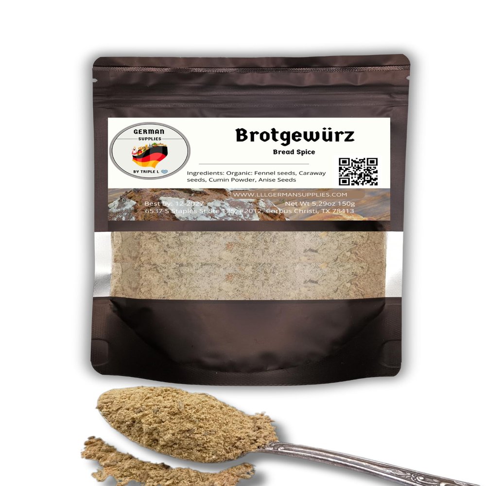 150g German Brotgewrz, Naturally Breadspice Blend, Rye Bread, German Spice, Sourdough Spice