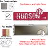 Broom Parking Only Halloween Metal Sign SIZE: 4 x 16 Inches view 2