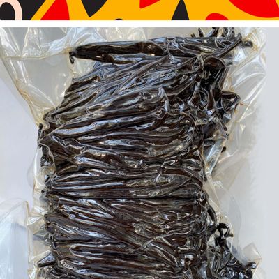 10LB Whole Vanilla Beans Grade A - Bulk Vanilla Beans For Making Extract - 6' - 8' Inches, NON GMO, Premium Vanilla beans for Baking