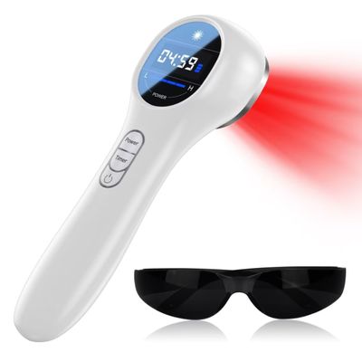 Holsn Red Light Therapy Infrared Light Tharepy, Red Light Device for Bodypain Relief, Joint, Muscle & Tissue 14 * 650nm + 3 * 808nm