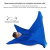 ackwrap Sensory Body Sock for Kids, 6-9 Years Old, Medium Size,47" H x 27", Good for Height 41" - 51", Navy Blue view 3