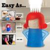 AUPLEX 5 PCS Angry Mama Microwave Cleaner & Chilly Mama Fridge Deodoriser, High Temperature Steamer Cleaning Equipment Microwave Steam Cleaner, Kitchen Gadget Tools Quickly Removes Stains and Odors view 3