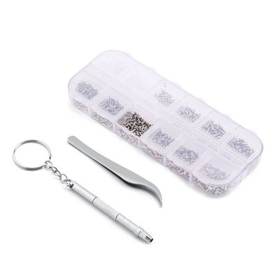 Gavigain Magnetic Eye Glass Repairing Kit, Eyeglass Repair Tool Kit with Compact Screw Box, Eyeglass Repair Tools Kit, Sunglass Glasses Repair Kit for Eyeglass, Sunglass, Spectacles Watch