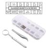 Gavigain Magnetic Eye Glass Repairing Kit, Eyeglass Repair Tool Kit with Compact Screw Box, Eyeglass Repair Tools Kit, Sunglass Glasses Repair Kit for Eyeglass, Sunglass, Spectacles Watch view 2