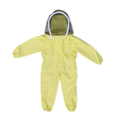 Gavigain Child Beekeeping Suit, Professional Child Beekeeping Protective Suit - Bee Farm Visitor Jumpsuit for Safety and Protection,Beekeeping Supplies (M)