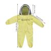 Gavigain Child Beekeeping Suit, Professional Child Beekeeping Protective Suit - Bee Farm Visitor Jumpsuit for Safety and Protection,Beekeeping Supplies (M) view 4