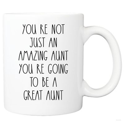 Great Aunt Mug, New Baby, Pregnancy Reveal, Pregnancy Announcement, Custom New Auntie Mug