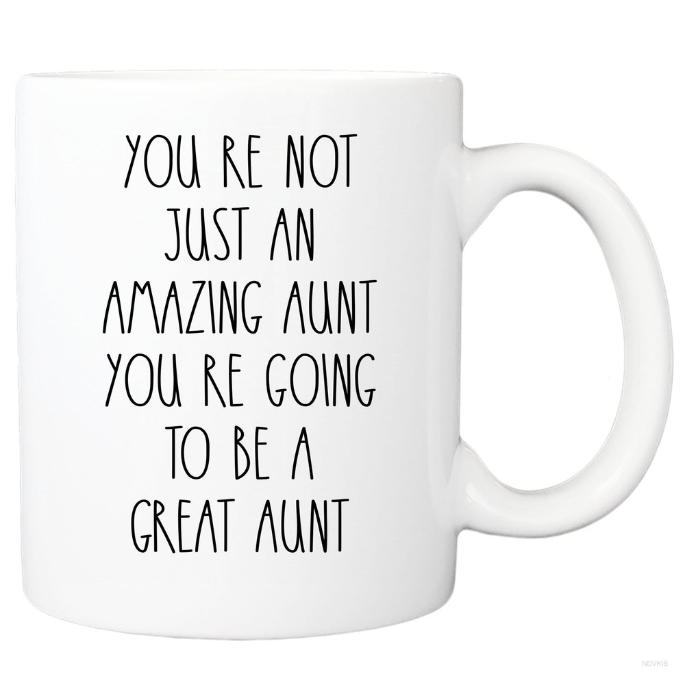 Great Aunt Mug, New Baby, Pregnancy Reveal, Pregnancy Announcement, Custom New Auntie Mug