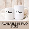 Great Aunt Mug, New Baby, Pregnancy Reveal, Pregnancy Announcement, Custom New Auntie Mug view 2