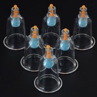 CHOUDHARY ACUPRESSURE Hijama Loose Cups Cupping Therapy PACK of 10 Beast Qu-Aility Cups for Dry Cupping, Weat Cupping, Hijama Cupping, Ice Cupping (Cup Size No. 6)