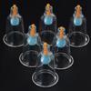 CHOUDHARY ACUPRESSURE Hijama Loose Cups Cupping Therapy PACK of 10 Beast Qu-Aility Cups for Dry Cupping, Weat Cupping, Hijama Cupping, Ice Cupping (Cup Size No. 6) view 1