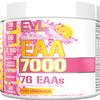 Evlution Nutrition EAA7000 - Pre & Post Workout Powder - Muscle Building + Recovery Supplement - 7g Essential Amino Acids + 5g BCAAs - Endurance + Energy Support - 30 Servings - Pink Lemonade view 1