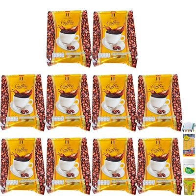 20Sachets Sure Herb Coffee Big Size Snack 0% Sugar Delicious Sweet Mellow Good Shape SHIPPING BY DHL Set 10 Pcs By Beautygoodshop [Get Free For You Beauty Gifts]