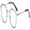 Calabria EB Inside Square Reading Glasses +6.00 Black Silver Men Women view 1