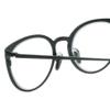 Calabria EB Jim Dandy Round Reading Glasses +3.75 Satin Forest Green Crystal Men Women view 4