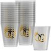 Fun Express Wedding Ring Plastic Shot Glasses - 24 Ct view 1