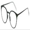 Calabria EB Jim Dandy Round Reading Glasses +3.50 Satin Forest Green Crystal Men Women view 1