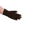 Juzo Seamless Compression Gloves & Gauntlets, 20-30 mmHg, Glove | Fingerless Gloves for Women & Men for Swelling, Moderate Edema & Lymphedema Management | Black, Large view 1