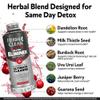 Herbal Clean Same Day Ultra Eliminex Detox Cleanse Drink* (32 fl oz) - Tropical Fruit Flavor Full Body Cleanse Detox Drink with Milk Thistle Seed* for high Toxin*, Vitamin B12 for Men & Women view 4