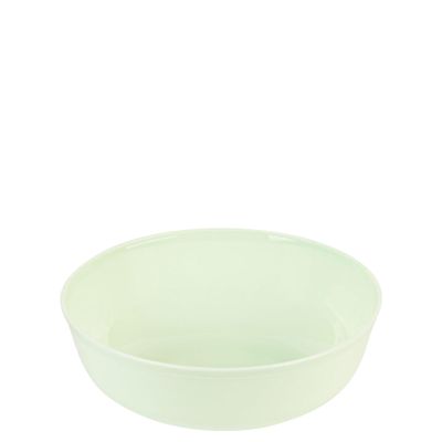 EcoQuality 16 oz Mint Green Plastic Round Bowls - Disposable Plastic Soup Bowls, Heavy Duty Plastic Salad Bowls, Dessert Bowl for Baby Showers, Weddings, Birthday Party (20)