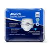 Attends Overnight Underwear for Adult Incontinence Care with ConfidenceCuff Protection, Overnight Absorbency, Unisex, Large, 14 Count (x4) view 4