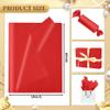 50 Sheets Red Tissue Paper for Gift Bags - Red Wrapping Tissue Paper Bulk for Weddings Birthday DIY Project Christmas Gift Wrapping Crafts Decor (14 x 20 Inch) view 3