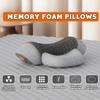 3-in-1 Neck Pillows for Pain Relief Sleeping, Heated Neck Stretcher for Pain Relief, Heated Memory Foam Cervical Neck Pillow with USB Heating for Stiff Neck Pain Relief,Black,B view 2