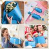 50 Sheets Light Blue Tissue Paper for Gift Bags - 14 x 20 Inches Recyclable Light Blue Wrapping Paper for Weddings Birthday DIY Project Christmas Gift Wrapping Crafts Decor view 4