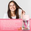 Biotin Gummies 10000mcg Supplements - with Vitamin C, A, D, B-Complex, Folate, Zinc for Women & Girls- Vegan Biotin Hair Growth Gummy for Healthy Hair and Nails, Non-GMO, Strawberry, 120 Bear view 4
