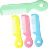 4Pcs Newborn Hair Comb Baby Comb Round Teeth Combs Wide Tooth Hair detangler for Toddler Pocket Hair Comb Baby and Child Care Products Health and Household view 1