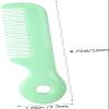 4Pcs Newborn Hair Comb Baby Comb Round Teeth Combs Wide Tooth Hair detangler for Toddler Pocket Hair Comb Baby and Child Care Products Health and Household view 2