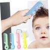 4Pcs Newborn Hair Comb Baby Comb Round Teeth Combs Wide Tooth Hair detangler for Toddler Pocket Hair Comb Baby and Child Care Products Health and Household view 4