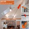 20+ Feet High Reach Duster Kit with 3-14 ft Extension Pole High Ceiling Dusting and Window Cleaning Kit with Spliceable Pole - Window Washer & Squeegee, Cobweb Duster, Fan Blade and Feather Dusters view 4