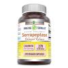 Amazing Formulas Serrapeptase 120,000 iu Supplement | Veggie Capsules | Non-GMO | Gluten Free | Made in USA (270 Count) view 1