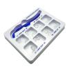 Dental Posterior Teeth Aesthetic Printing Kit, Temporary Tooth Repair Kit for Missing Broken Teeth Rubber Dental Filling Restoration Tool. view 1