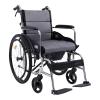 Safety Wheelchair Mobile Care Transport Chair with Handbrake and Adjustable Backrest Folding Wheelchair Carbon Steel Transport Wheelchairs Easy to Carry view 1