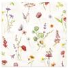 Crisky 100 Pcs Floral Luncheon Napkins Disposable Napkins for Wedding/Engagement/Bridal Shower/Baby Shower/Anniversary Tea Party Decoration, 3-Ply view 1
