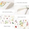 Crisky 100 Pcs Floral Luncheon Napkins Disposable Napkins for Wedding/Engagement/Bridal Shower/Baby Shower/Anniversary Tea Party Decoration, 3-Ply view 2