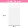 200 Pack Sealing Cellophane Bags - Clear Cookie Bags Resealable, Self Adhesive for Packaging Gifts, Cookies - Candy Bags, Jewelry Bags, Sample Bags - 4X6 Inch view 2