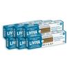 LIVIVA Low Carb High Protein KETO Pasta  135 g Protein per Box with Pea Protein & Konjac Flour - 8g Net Carbs, Diabetic-Friendly - Ready to Eat in 3  4 mins - Healthy Al Dente Pasta (6 Pack, Linguine Pasta) view 1