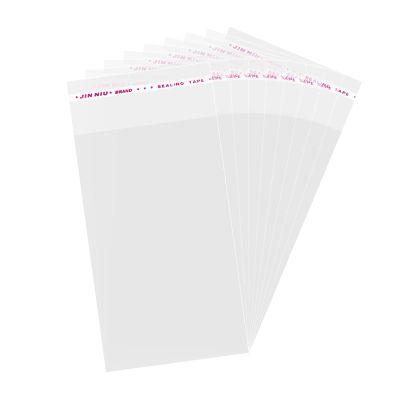200 Pack Sealing Cellophane Bags - Clear Resealable, Self Adhesive for Packaging Gifts, Cookies, Candy, Jewelry, Samples - 3x5 Inch