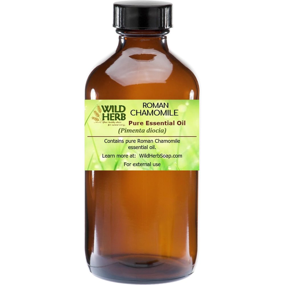 Wild Herb Roman Chamomile Pure Essential Oil (16 OZ)