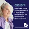 Alpha GPC 600mg per Serving (240 Vegetarian Capsules) (120x2) - No Stearates - Vegan - Non GMO - Gluten Free view 2