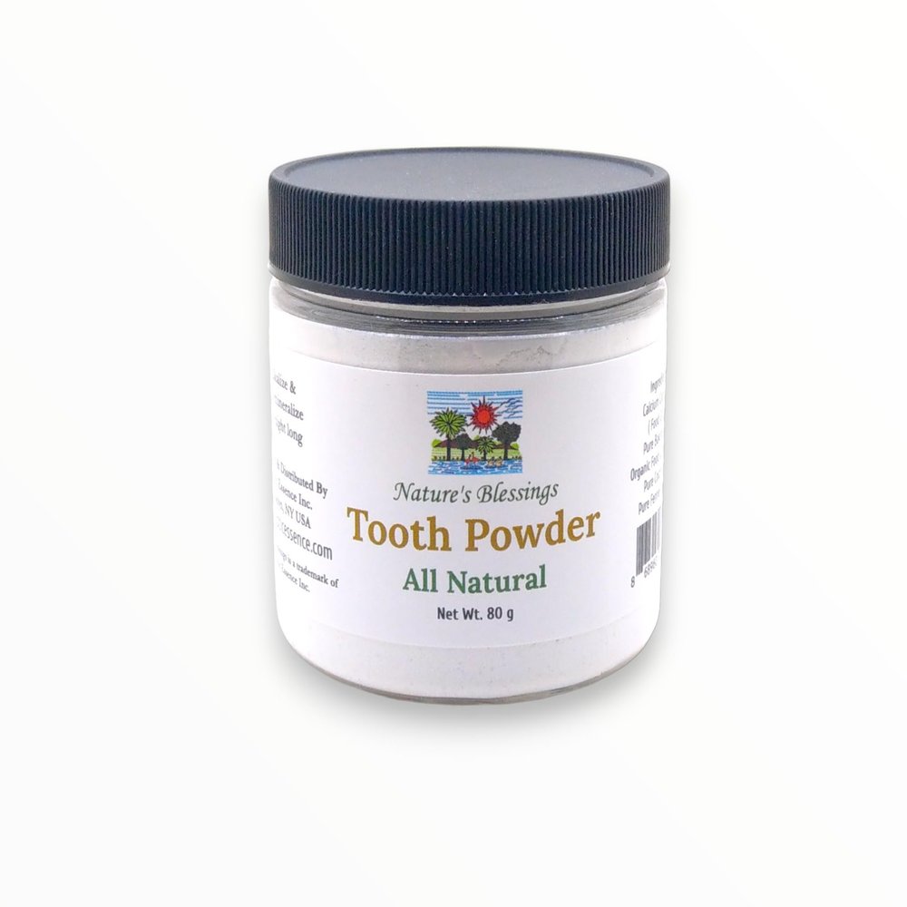 Natural Tooth Powder by Nature's Blessings, 80 gram
