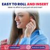 100 Pair Foam Small Ear Plugs for Women, and Adults with Small Ear Canals - Individually Wrapped Disposable Noise Cancelling Earplugs for Noise Reduction Sleeping Music Hearing Protection view 3